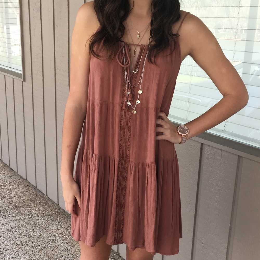 Lulu’s Strapless Sundress